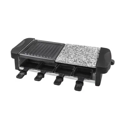 Raclette Grill Y Piedra Kuken Rectangular 1200w Plancha Raclette Grill Y Piedra Kuken Rectangular 1200w Plancha