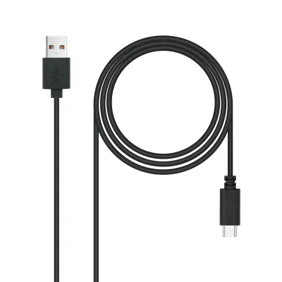 Nanocable Cable USB 2.0 USB-C 3m Negro