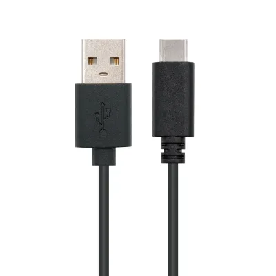 Nanocable Cable USB 2.0 USB-C 3m Negro