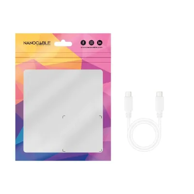 Cable USB 2.0 Tipo-C Nanocable 10.01.2301-L150-W/ USB Tipo-C