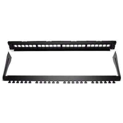 WP Panel de Parcheo Blanco Modular para 24 Módulos de Keystone WP Panel de Parcheo Blanco Modular para 24 Módulos de Keystone