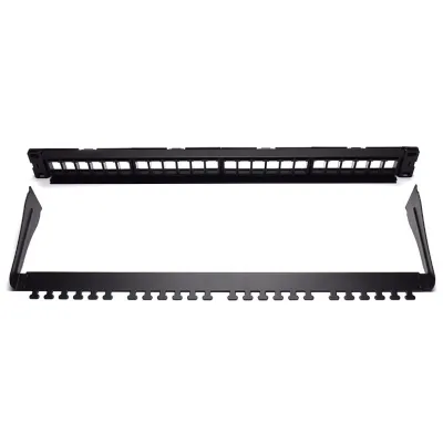 WP Panel de Parcheo Blanco Modular para 24 Módulos de Keystone WP Panel de Parcheo Blanco Modular para 24 Módulos de Keystone