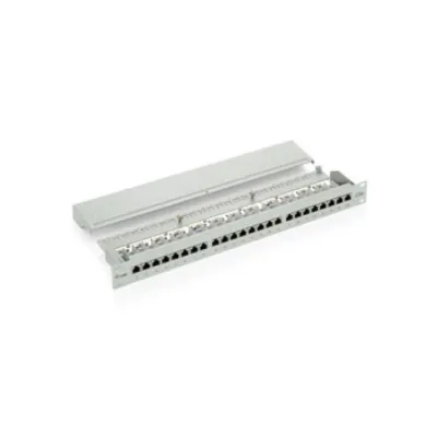 Patch Panel 16 Puertos Categoria 5e Apantallado (ral7035) Patch Panel 16 Puertos Categoria 5e Apantallado (ral7035)