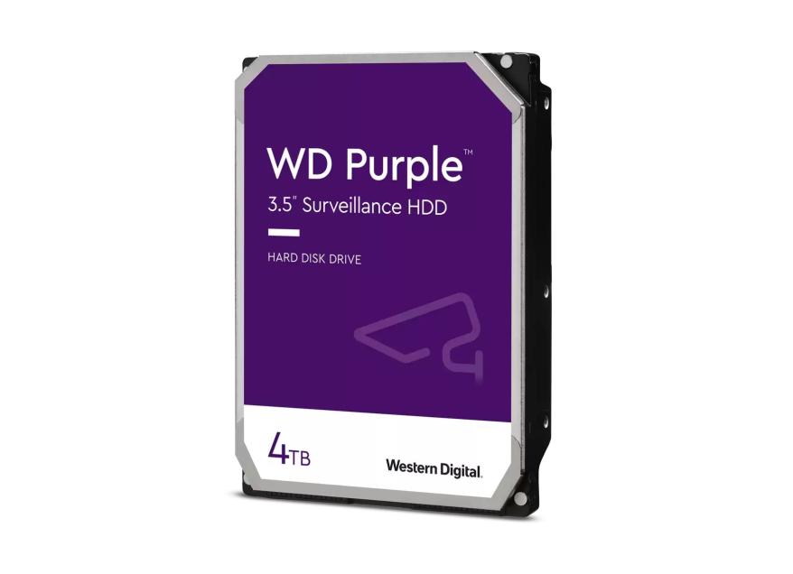 Western Digital WD Purple Surveillance 4TB 5400rpm 256MB SATA 6Gb/s...