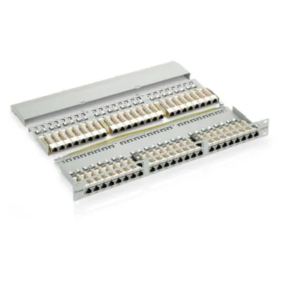 Patch Panel 48 Puertos Categoria 6 Apantallado Patch Panel 48 Puertos Categoria 6 Apantallado