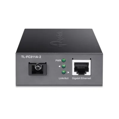 Convertidor De Fibra Tp-link Fc311a-2 Single-mode Gigabit