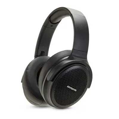 Headset Bluetoot Aiwa Hst-250bt/bk Black Bt 5.0 Microfono Headset Bluetoot Aiwa Hst-250bt/bk Black Bt 5.0 Microfono