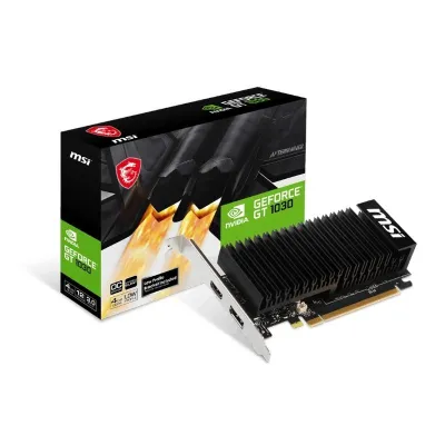 MSI Geforce GT 1030 LP 4GB OC DDR4 Perfil bajo