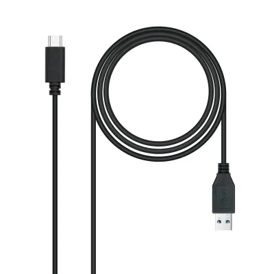 Nanocable Cable USB 3.1 Gen2 a USB-C Macho/Macho 0.5m Negro