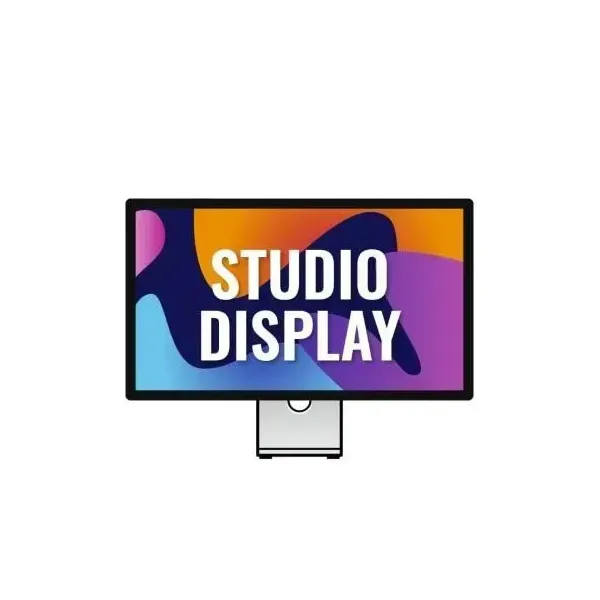 Apple Studio Display 27'/ 5K/ Cristal Estándar/ Soporte con Inclinación Ajustable