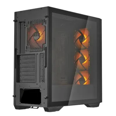 Cougar caja miditorre uniface rgb black Cougar caja miditorre uniface rgb black
