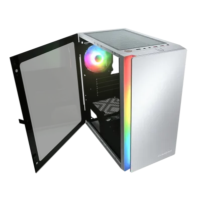 Cougar Purity RGB Blanca Caja Micro ATX Lateral magnetico con