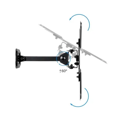 TooQ LP1343TN-B Soporte de Pared Extensible para TV de 13-43"