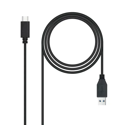 Nanocable Cable USB 3.1 a USB-C Macho/Macho 2m Negro
