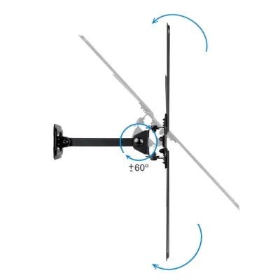 TooQ LP1355TN-B Soporte de Pared Extensible para TV de 13-55" TooQ LP1355TN-B Soporte de Pared Extensible para TV de 13-55"