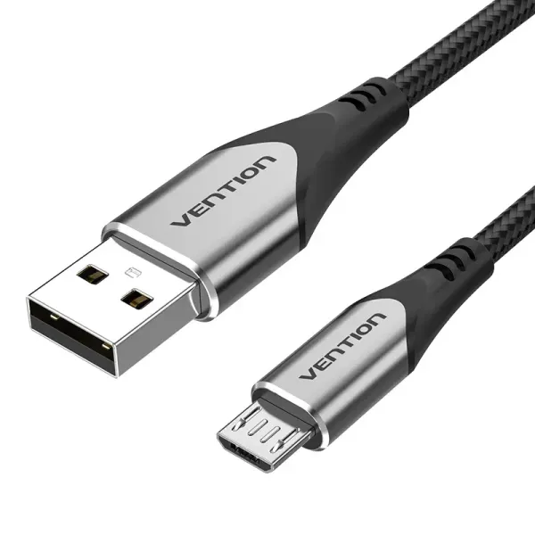Vention Cable Micro USB a USB 2.0 Macho/Macho 1m Gris