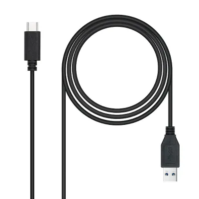 Nanocable Cable USB 3.1 a USB-C Macho/Macho 2m Negro