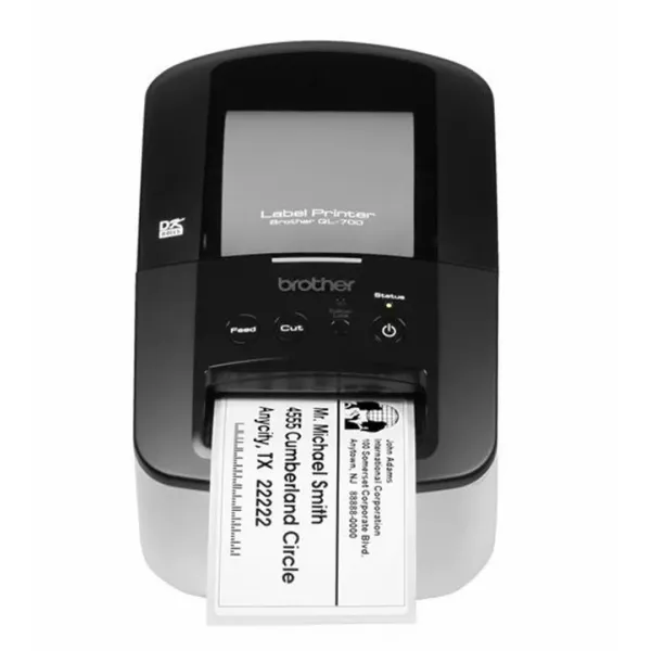 Brother QL700 Impresora térmica de etiquetas Impr.Negro, hasta 6.2cm