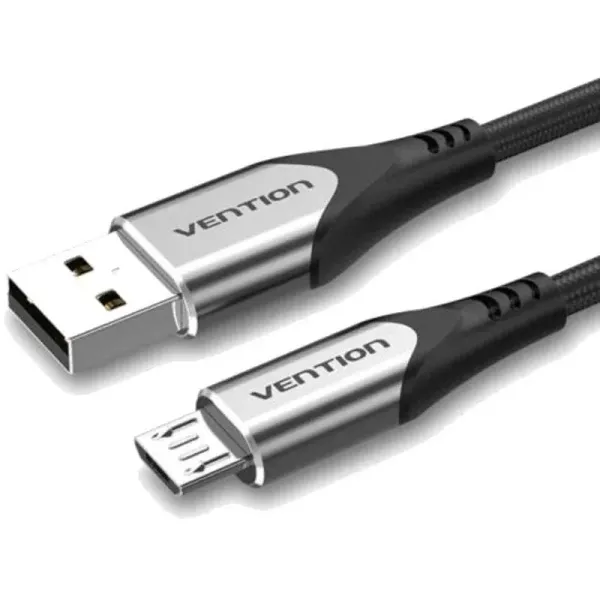 Vention Cable Micro USB a USB 2.0 Macho/Macho 60W 3m Gris