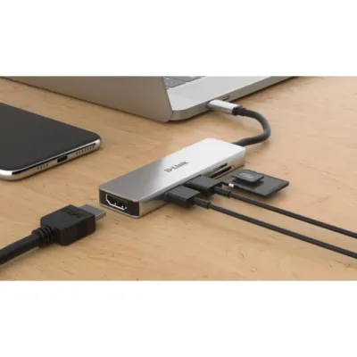 Docking Usb-c D-link Dub-m530 A 1xhdmi 4k 2xusb-a 3.0 1xlector Docking Usb-c D-link Dub-m530 A 1xhdmi 4k 2xusb-a 3.0 1xlector