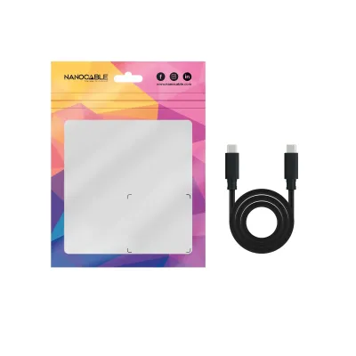 Nanocable Cable USB-C 3.1 Macho/Macho 1.5m Negro Nanocable Cable USB-C 3.1 Macho/Macho 1.5m Negro
