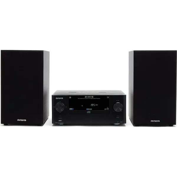 Aiwa MSBTU-500 Microcadena Bluetooth 50W Negra