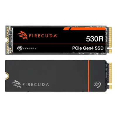 Seagate FireCuda 530R SSD 1TB con disipador a 7400MB/s PCIe 4.0 Seagate FireCuda 530R SSD 1TB con disipador a 7400MB/s PCIe 4.0