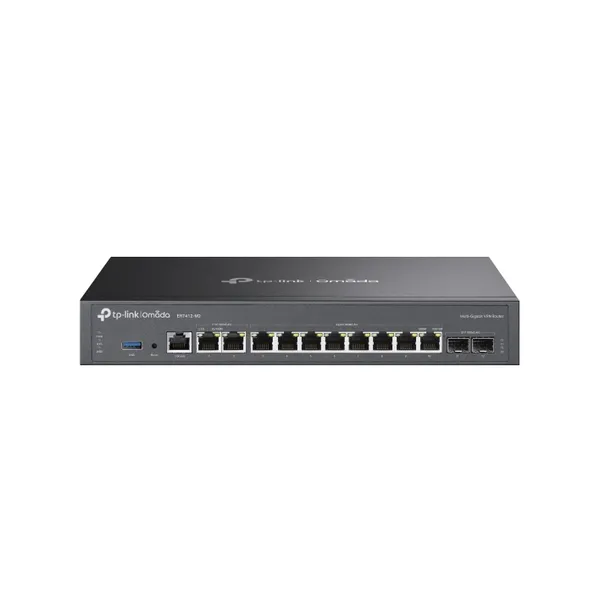 TP-Link Omada ER7412-M2 router 2.5 Gigabit Ethernet, Gigabit Ethernet Negro