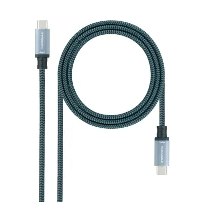 Nanocable Cable USB 3.2 Gen2x2 20Gbps 5A/100W 4K/60Hz 3m Negro