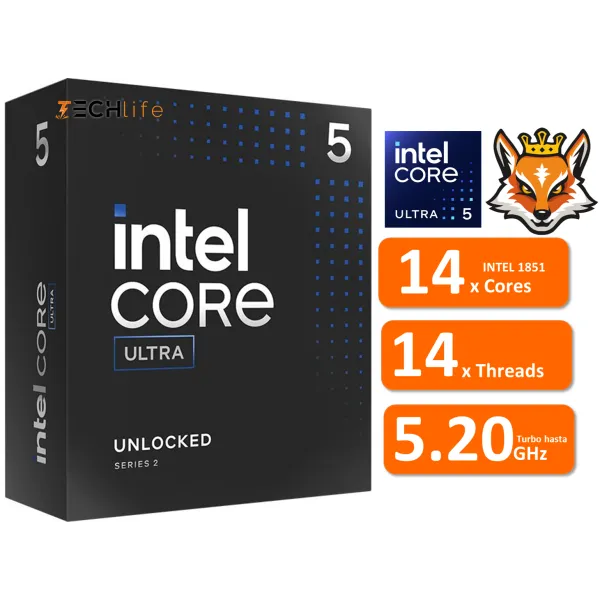 Intel Core Ultra 5 245K 4.2/5.2GHz Box