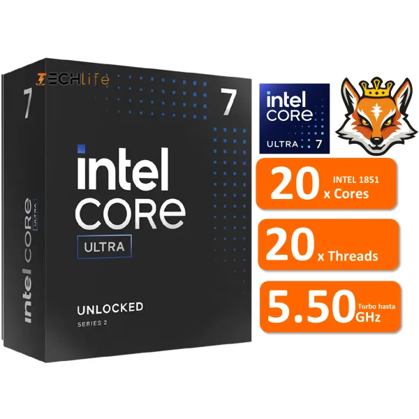 Intel Core Ultra 7 265K 3.3/5.5GHz Box