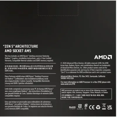 AMD Ryzen 9 9900X 4.4/5.6GHz