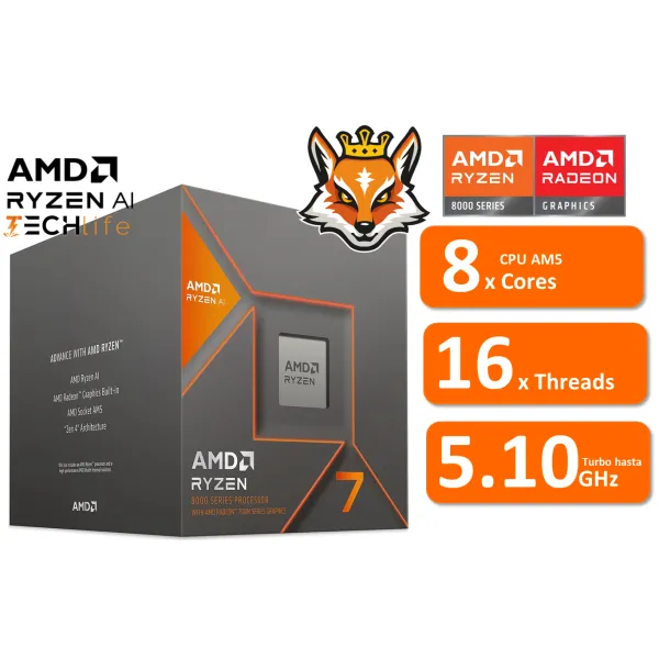 AMD Ryzen 7 8700G 4.2/5.1GHz Box