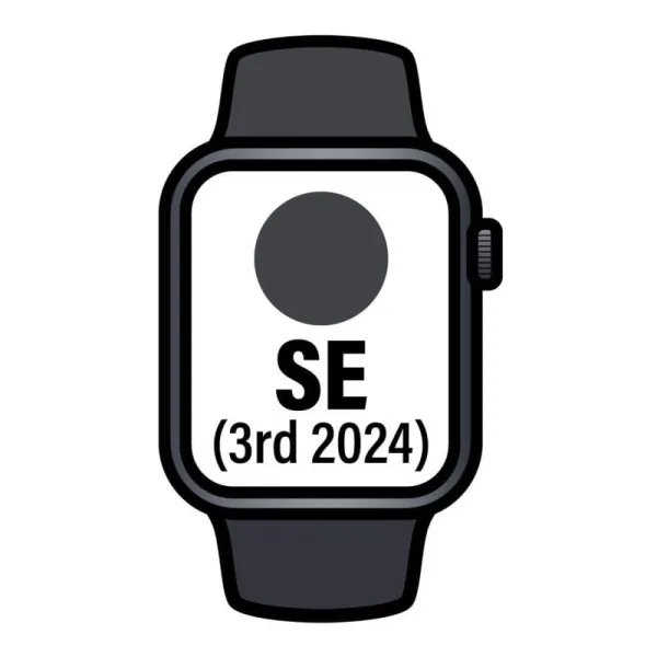 Apple Watch SE GPS + Cellular 44mm Caja de Aluminio Medianoche con Correa Deportiva Medianoche S M
