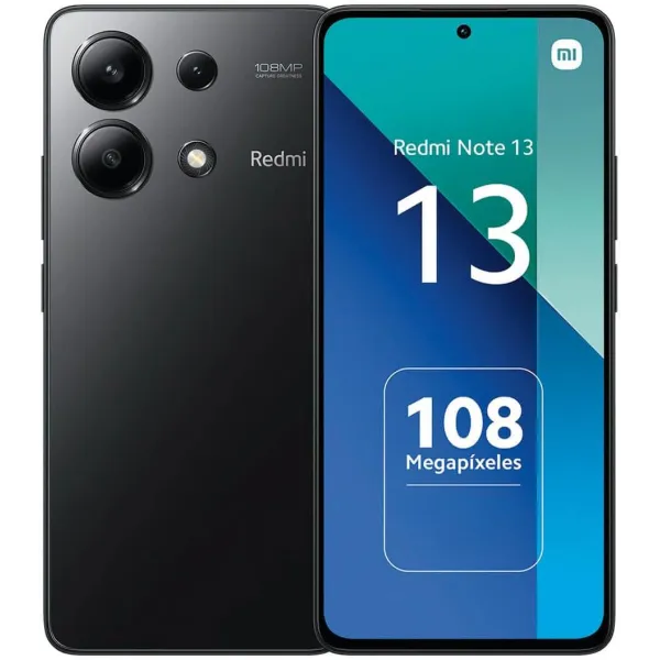 Xiaomi Redmi Note 13 4G Negro 512GB 8GB 6.67" Dual SIM 108Mp