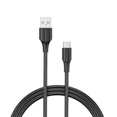 Vention Cable USB-C a USB 2.0 Macho/Macho 3A 1.5m Negro