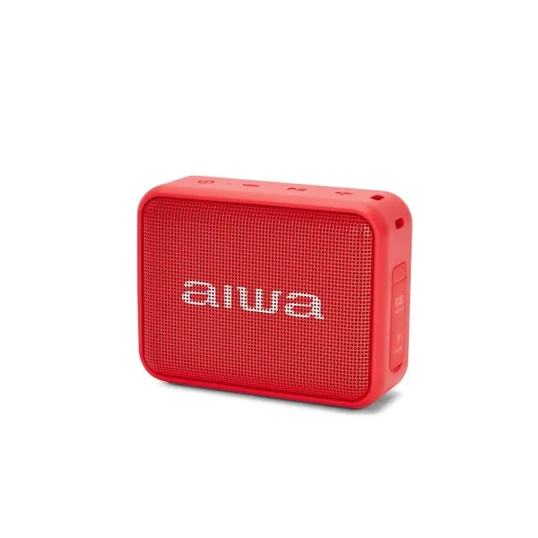 Aiwa BS-200 Altavoz Bluetooth 6W Rojo