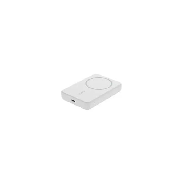 Belkin BoostCharge Batería Externa Inalámbrica Magnética 5000mAh Blanca para iPhone 