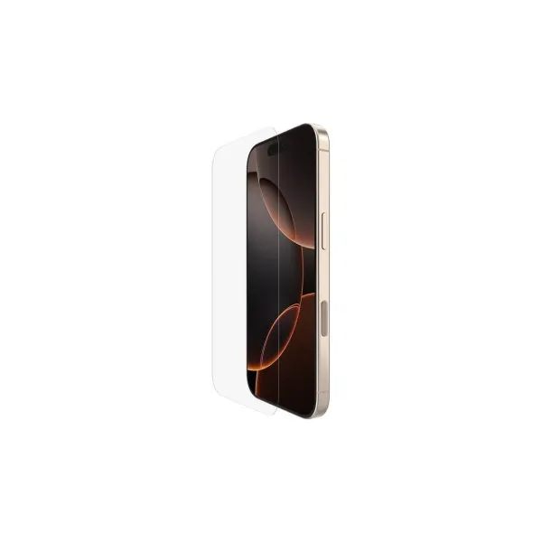 Belkin Protector de Pantalla UltraGlass 2 para iPhone 16 Pro Revestimiento antimicrobiano