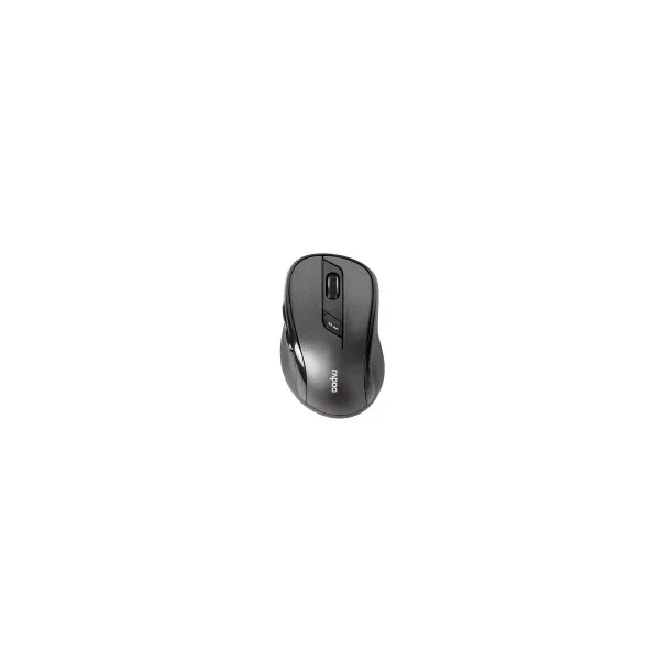 Mouse Rapoo Wireless Y Bluetooth M500 Silent 2.4g Ghz Bt 4.0 Usb 3.0 6 Botones 1600 Ppp Ajustable Negro Multi Mode