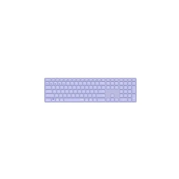 Teclado Rapoo Wireless Y Bluetooth E9800m 2.4ghz Bt 3.0 5.0 Diseño Ultrafino Bateria Lilabase Aluminio Multi Mode