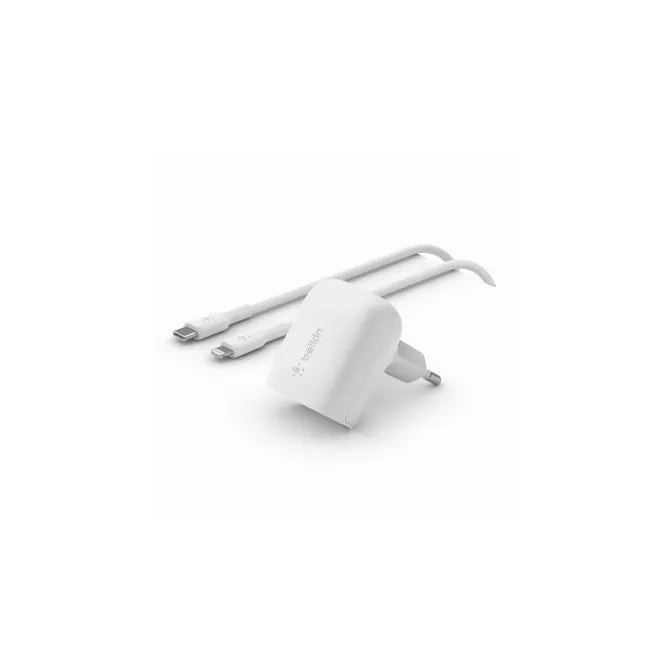 Cargador De Pared Belkin Wca006vf1mwh-b5 Boost Charge Usb-c 20w
