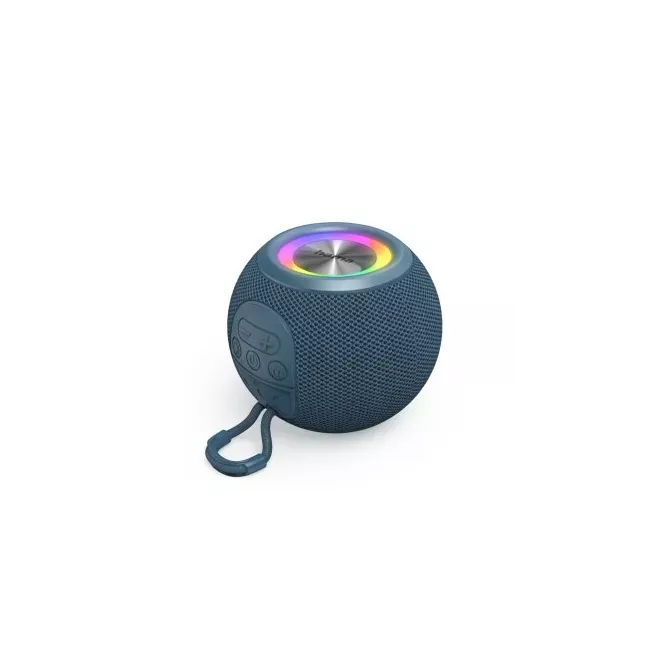 Hama Altavoz Bluetooth Ball Shape Azul 5W iluminación RGB 10h