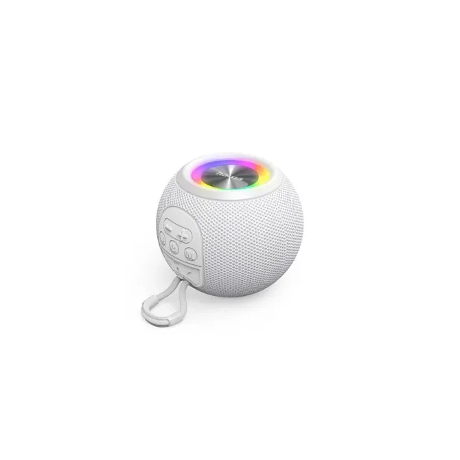 Hama Altavoz Bluetooth Ball Shape Blanco 5W iluminación RGB 10h