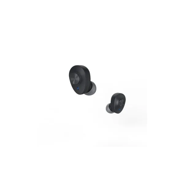 Auricular Intrauditivo Bluetooth Hama Freedom Buddy Tws Bateria 16h Microfono Y Asistente Color Negro
