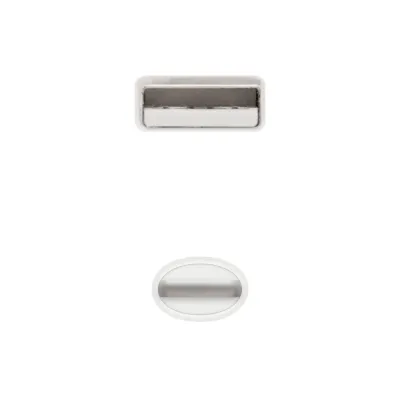 Nanocable Cable Lightning a USB 2.0 Macho/Macho 1m Blanco