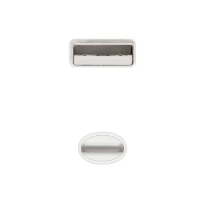 Nanocable Cable Lightning a USB 2.0 Macho/Macho 1m Blanco