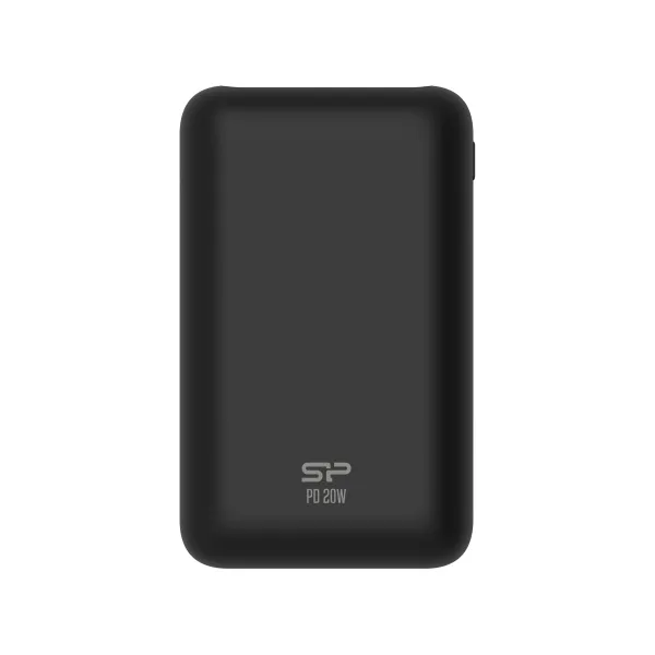 Silicon Power Bank QS58 Negro Batería 20.000mAh Carga rápida 20W USB-C +2 USB-A QC3.0