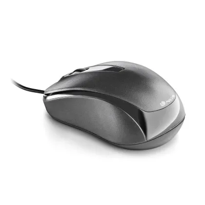 Mouse Ngs Easy Delta Black Optico Con Cable