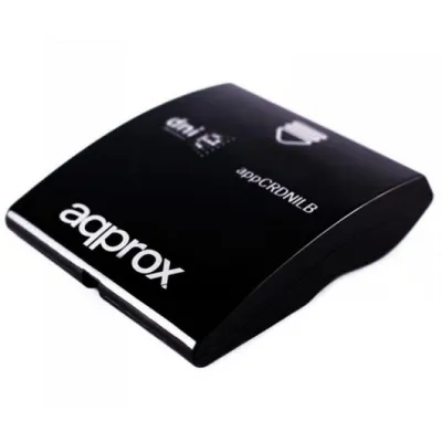 Approx! lector appcrdnilbv2 dni ext+smart card neg Approx! lector appcrdnilbv2 dni ext+smart card neg